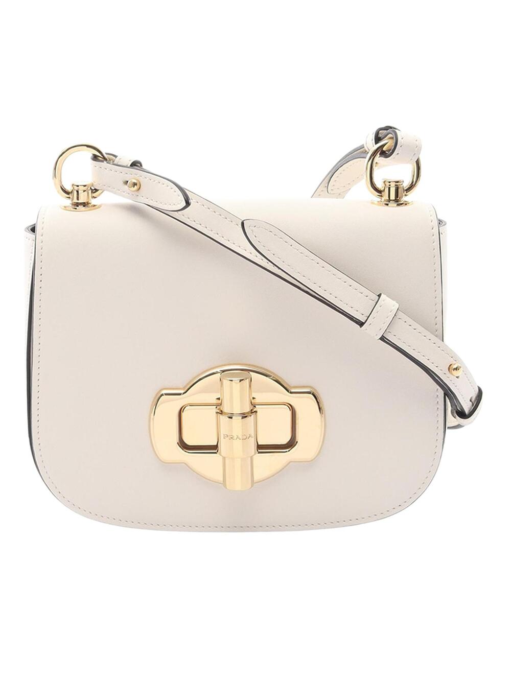 Prada City Calf Turn Lock Crossbody #372569P12B